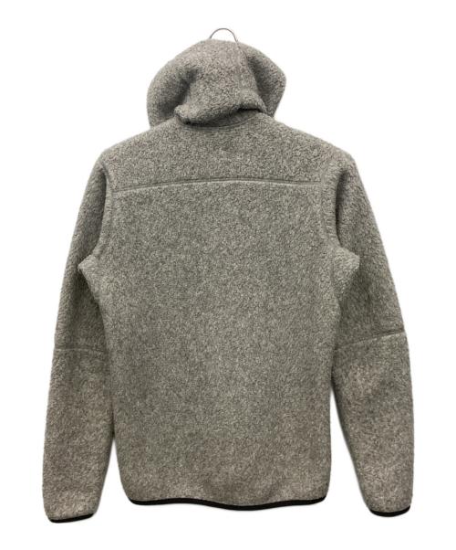 HAGLOFS（ホグロフス）HAGLOFS (ホグロフス) パイルフードジャケット グレー サイズ:Sの古着・服飾アイテム