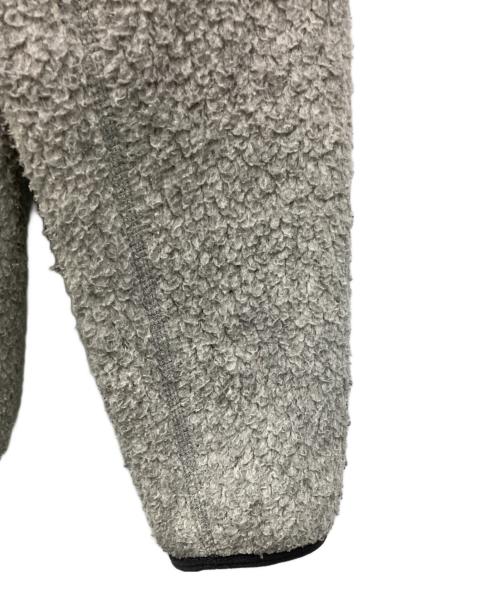 HAGLOFS（ホグロフス）HAGLOFS (ホグロフス) パイルフードジャケット グレー サイズ:Sの古着・服飾アイテム