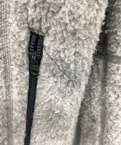 HAGLOFS（ホグロフス）HAGLOFS (ホグロフス) パイルフードジャケット グレー サイズ:Sの古着・服飾アイテム