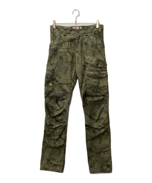 FJALLRAVEN（フェールラーベン）FJALLRAVEN (フェールラーベン) アウトドアウェア(パンツ) グリーン サイズ:EU46　US30-31　LENGTH：LONGの古着・服飾アイテム