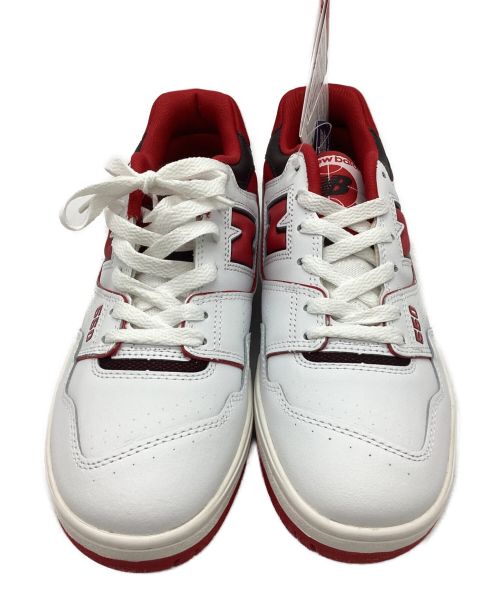 NEW BALANCE（ニューバランス）NEW BALANCE (ニューバランス) スニーカー ホワイト×レッド サイズ:26cmの古着・服飾アイテム