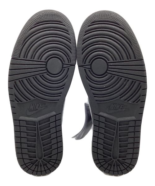 NIKE（ナイキ）NIKE (ナイキ) 	エアジョーダン 1 レトロ ハイ OG ホワイト×ブラック サイズ:26.5cm 未使用品の古着・服飾アイテム