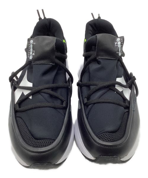 DIADORA HERITAGE（ディアドラ ヘリテージ）DIADORA HERITAGE (ディアドラ ヘリテージ) スニーカー ブラック サイズ:27.5cmの古着・服飾アイテム