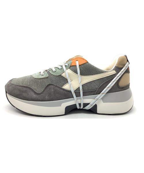 DIADORA HERITAGE（ディアドラ ヘリテージ）DIADORA HERITAGE (ディアドラ ヘリテージ) TXS H STONE WASH グレー サイズ:27.5cmの古着・服飾アイテム