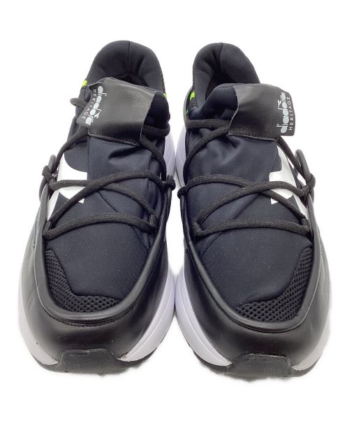 DIADORA HERITAGE（ディアドラ ヘリテージ）DIADORA HERITAGE (ディアドラ ヘリテージ) ダッドスニーカー ホワイト×ブラック サイズ:27.5cmの古着・服飾アイテム