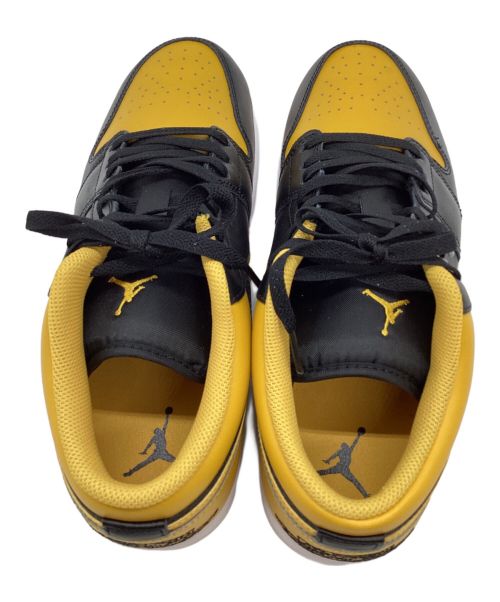 NIKE（ナイキ）NIKE (ナイキ) エアジョーダン1 ロー ブラック×イエロー サイズ:29.5ｃｍの古着・服飾アイテム