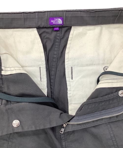 THE NORTHFACE PURPLELABEL（ザ・ノースフェイス パープルレーベル）THE NORTHFACE PURPLELABEL (ザ・ノースフェイス パープルレーベル) リップストップワイドクロップドフィールドパンツ グレー サイズ:WMの古着・服飾アイテム