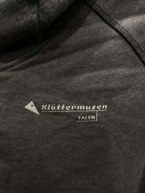 KLATTERMUSEN（クレッタルムーセン）KLATTERMUSEN (クレッタルムーセン) ファーレン ウーリー フーディ ブラック サイズ:Sの古着・服飾アイテム