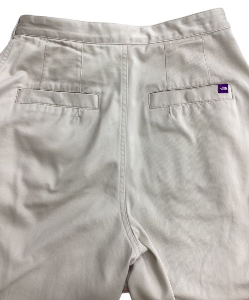 THE NORTHFACE PURPLELABEL（ザ・ノースフェイス パープルレーベル）THE NORTHFACE PURPLELABEL (ザ・ノースフェイス パープルレーベル) チノワイドテーパードフィールドパンツ ホワイト サイズ:Mの古着・服飾アイテム