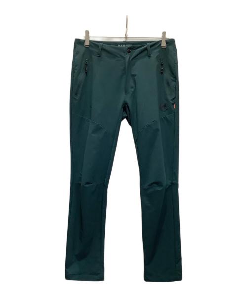MAMMUT（マムート）MAMMUT (マムート) トレッカーズ 3.0 ソフトシェル パンツ アジアンフィット グリーン サイズ:SIZE Lの古着・服飾アイテム