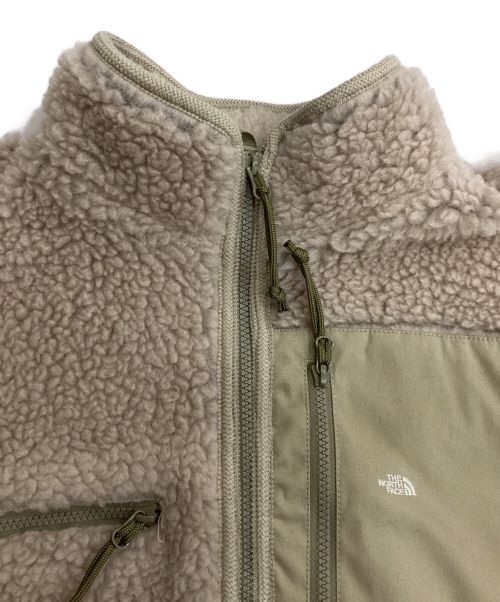 THE NORTH FACE（ザ ノース フェイス）THE NORTH FACE (ザ ノース フェイス) ウール ボア フリース フィルド ジャケット ベージュ サイズ:Mの古着・服飾アイテム