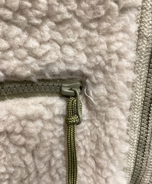 THE NORTH FACE（ザ ノース フェイス）THE NORTH FACE (ザ ノース フェイス) ウール ボア フリース フィルド ジャケット ベージュ サイズ:Mの古着・服飾アイテム