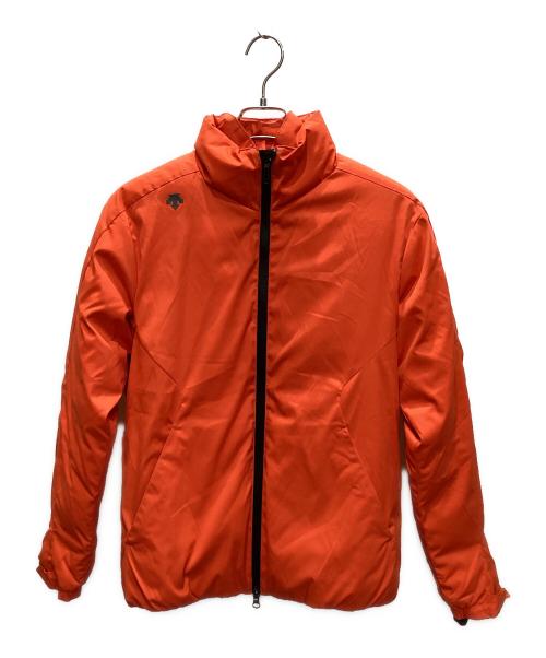 DESCENTE（デサント）DESCENTE (デサント) スマートパディング 3WAY ダウンジャケット オレンジ サイズ:Mの古着・服飾アイテム