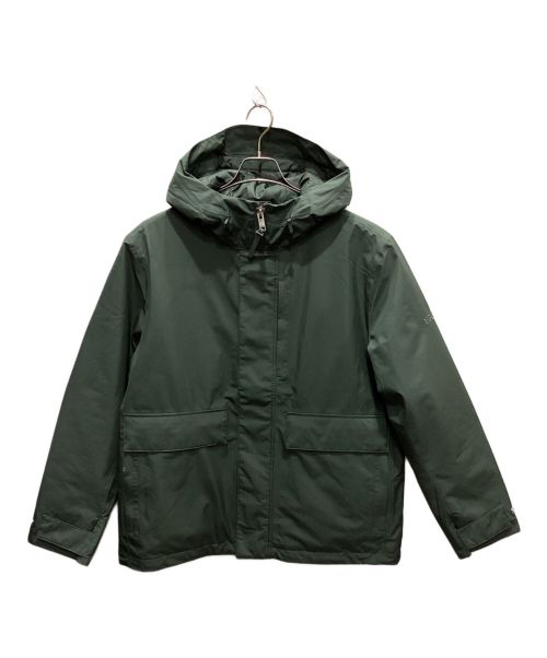AIGLE（エーグル）AIGLE (エーグル) インサレーションフーデッドロングジャケット グレー サイズ:XL 未使用品の古着・服飾アイテム