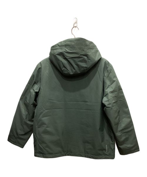 AIGLE（エーグル）AIGLE (エーグル) インサレーションフーデッドロングジャケット グレー サイズ:XL 未使用品の古着・服飾アイテム