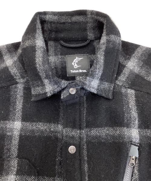 Teton Bros（ティートンブロス）Teton Bros (ティートンブロス) ファラロンシャツ ブラック サイズ:Mの古着・服飾アイテム