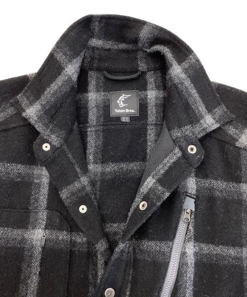 Teton Bros（ティートンブロス）Teton Bros (ティートンブロス) ファラロンシャツ ブラック サイズ:Mの古着・服飾アイテム