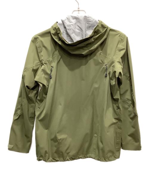 Snow peak（スノーピーク）Snow peak (スノーピーク) 3レイヤーライトシェルジャケット オリーブ サイズ:Mの古着・服飾アイテム