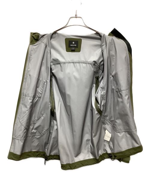 Snow peak（スノーピーク）Snow peak (スノーピーク) 3レイヤーライトシェルジャケット オリーブ サイズ:Mの古着・服飾アイテム