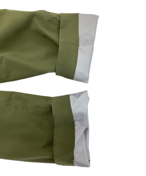 Snow peak（スノーピーク）Snow peak (スノーピーク) 3レイヤーライトシェルジャケット オリーブ サイズ:Mの古着・服飾アイテム