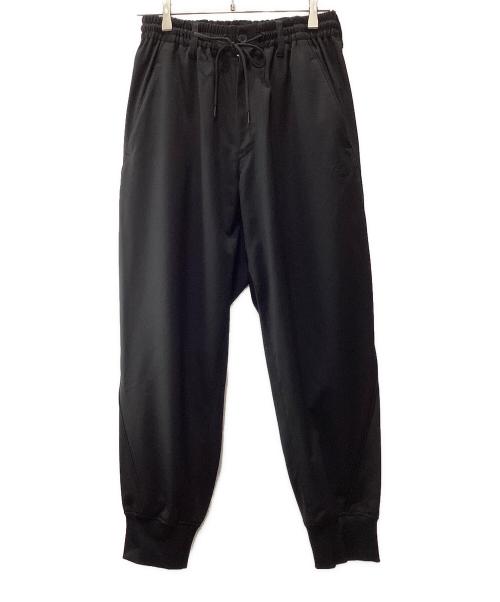 Y-3（ワイスリー）Y-3 (ワイスリー) REFINED WOVEN CUFFED PANTS ブラック サイズ:XSの古着・服飾アイテム