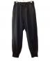 Y-3（ワイスリー）の古着「REFINED WOVEN CUFFED PANTS」｜ブラック