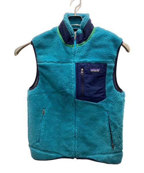 Patagonia（パタゴニア）Patagonia (パタゴニア) レトロXベスト ブルー サイズ:Mの古着・服飾アイテム