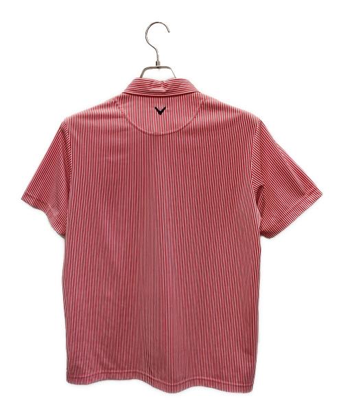 Callaway（キャロウェイ）Callaway (キャロウェイ) ゴルフウェア(トップス) レッド サイズ:Lの古着・服飾アイテム