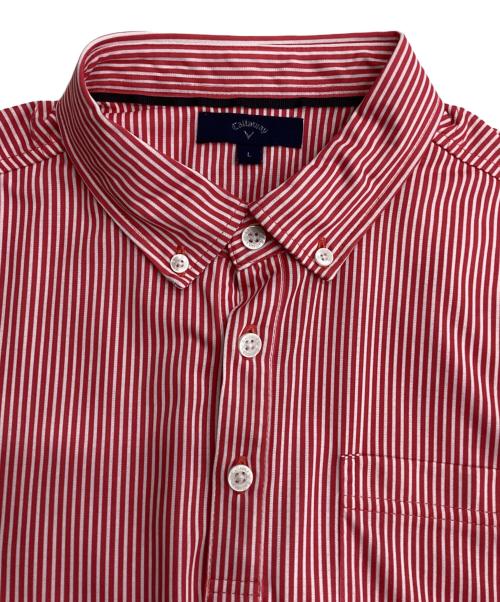 Callaway（キャロウェイ）Callaway (キャロウェイ) ゴルフウェア(トップス) レッド サイズ:Lの古着・服飾アイテム