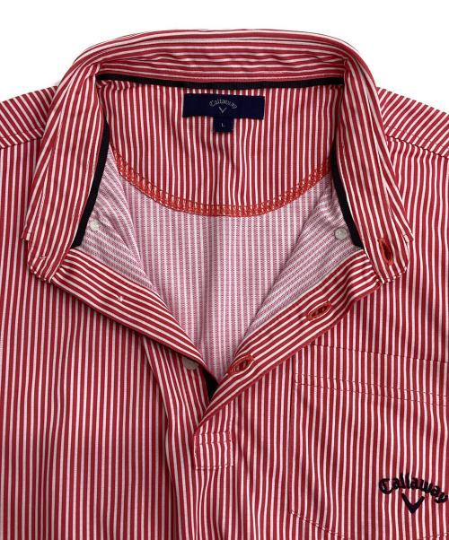Callaway（キャロウェイ）Callaway (キャロウェイ) ゴルフウェア(トップス) レッド サイズ:Lの古着・服飾アイテム