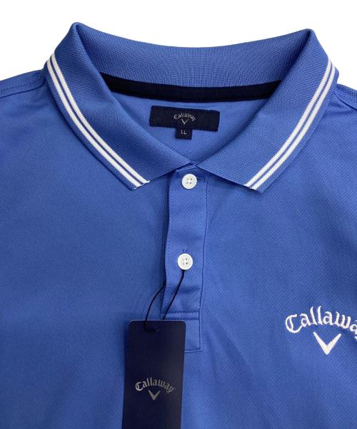 Callaway（キャロウェイ）Callaway (キャロウェイ) ゴルフウェア(トップス)　 ブルー サイズ:LLの古着・服飾アイテム