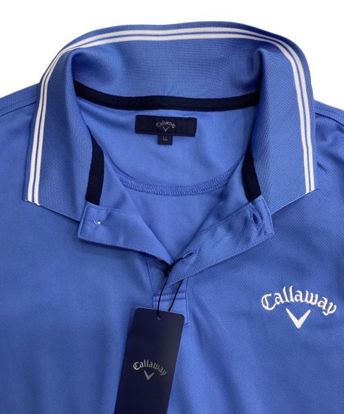 Callaway（キャロウェイ）Callaway (キャロウェイ) ゴルフウェア(トップス)　 ブルー サイズ:LLの古着・服飾アイテム
