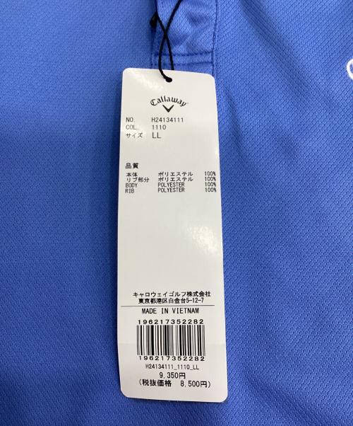 Callaway（キャロウェイ）Callaway (キャロウェイ) ゴルフウェア(トップス)　 ブルー サイズ:LLの古着・服飾アイテム