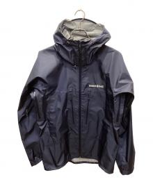mont-bell（モンベル）の古着「スーパー ドライテック レイン ジャケット」｜ネイビー