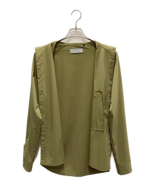 axesquin（アクシーズクイン）axesquin (アクシーズクイン) トレッキングウェア(シャツ) カーキ サイズ:SIZE 4の古着・服飾アイテム