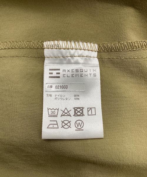 axesquin（アクシーズクイン）axesquin (アクシーズクイン) トレッキングウェア(シャツ) カーキ サイズ:SIZE 4の古着・服飾アイテム