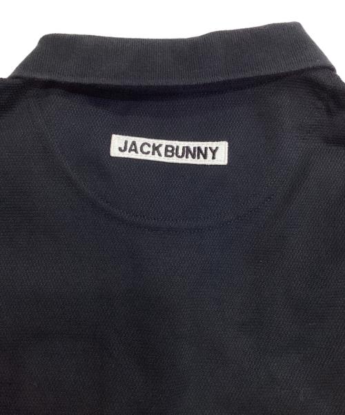 JACK BUNNY（ジャックバニー）JACK BUNNY (ジャックバニー) ゴルフウェア　ポロシャツ ブラック サイズ:2の古着・服飾アイテム