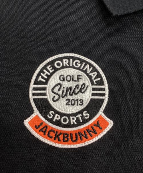 JACK BUNNY（ジャックバニー）JACK BUNNY (ジャックバニー) ゴルフウェア　ポロシャツ ブラック サイズ:2の古着・服飾アイテム