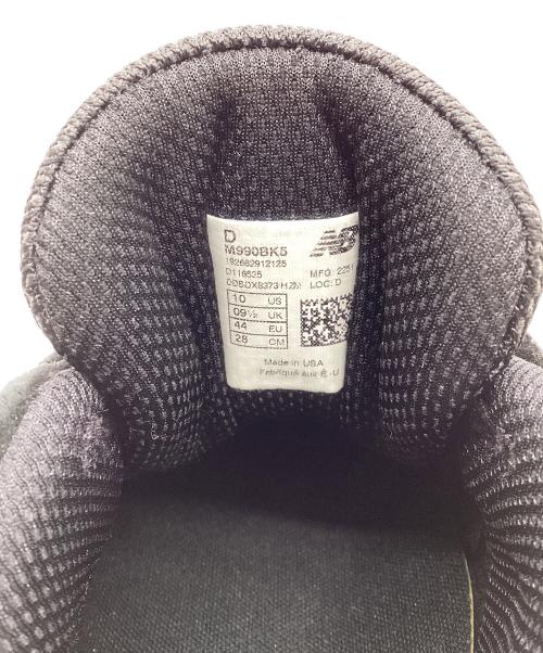 NEW BALANCE（ニューバランス）NEW BALANCE (ニューバランス) スニーカー ブラック サイズ:28の古着・服飾アイテム