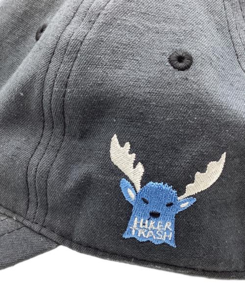 HIKER TRASH（ハイカー トラッシュ）HIKER TRASH (ハイカー トラッシュ) TEAM HIKER TRASH CAP ネイビー サイズ:Freeの古着・服飾アイテム