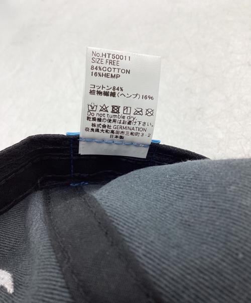 HIKER TRASH（ハイカー トラッシュ）HIKER TRASH (ハイカー トラッシュ) TEAM HIKER TRASH CAP ネイビー サイズ:Freeの古着・服飾アイテム