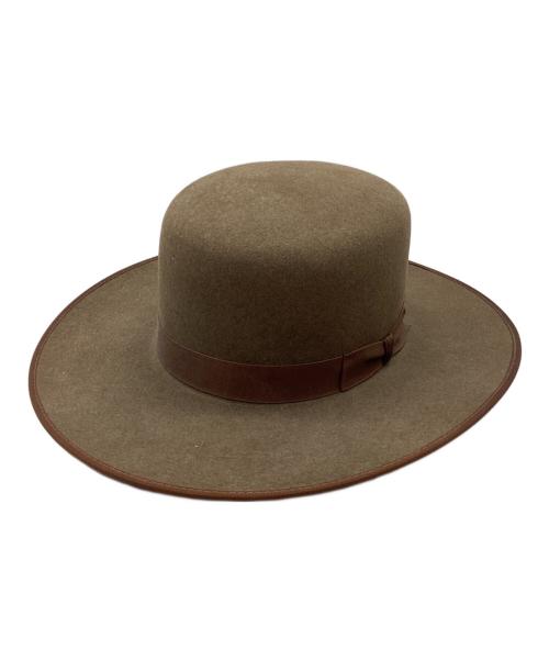 STETSON（ステットソン）STETSON (ステットソン) 4X ブラウン サイズ:7-3/8の古着・服飾アイテム