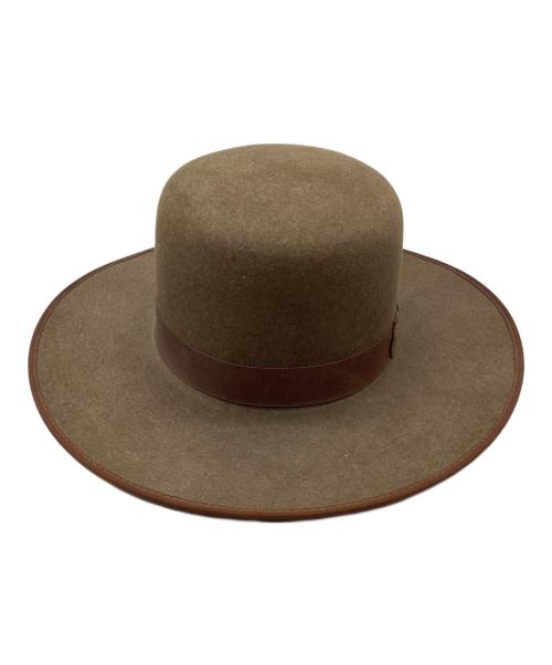 STETSON（ステットソン）STETSON (ステットソン) 4X ブラウン サイズ:7-3/8の古着・服飾アイテム