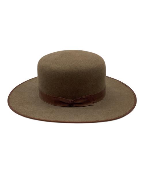 STETSON（ステットソン）STETSON (ステットソン) 4X ブラウン サイズ:7-3/8の古着・服飾アイテム
