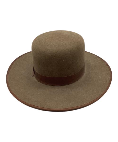 STETSON（ステットソン）STETSON (ステットソン) 4X ブラウン サイズ:7-3/8の古着・服飾アイテム