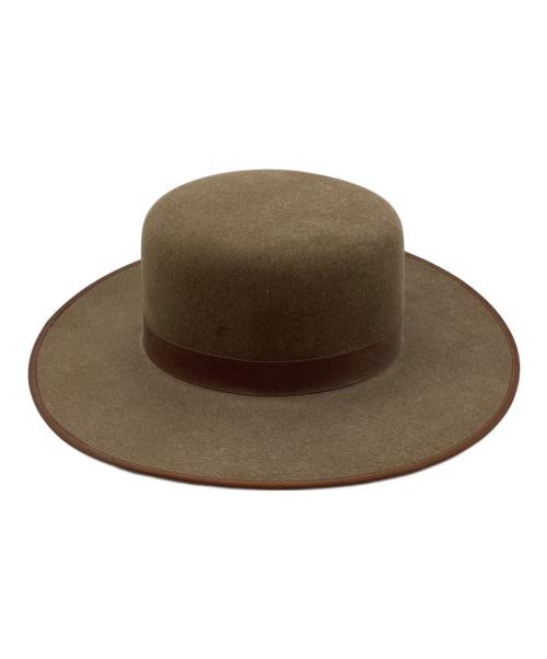 STETSON（ステットソン）STETSON (ステットソン) 4X ブラウン サイズ:7-3/8の古着・服飾アイテム