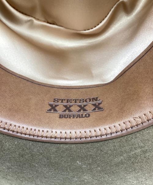 STETSON（ステットソン）STETSON (ステットソン) 4X ブラウン サイズ:7-3/8の古着・服飾アイテム