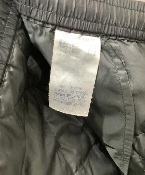 mont-bell（モンベル）mont-bell (モンベル) スペリオダウンパンツ ブラック サイズ:SIZE Lの古着・服飾アイテム