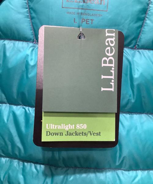 L.L.Bean（エルエルビーン）L.L.Bean (エルエルビーン) ウルトラライトダウンジャケット850 ピンク サイズ:SIZE M 未使用品の古着・服飾アイテム