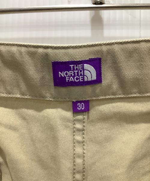 THE NORTHFACE PURPLELABEL（ザ・ノースフェイス パープルレーベル）THE NORTHFACE PURPLELABEL (ザ・ノースフェイス パープルレーベル) クールマックスチノワイドテーパードパンツ ベージュ サイズ:SIZE 30 未使用品の古着・服飾アイテム